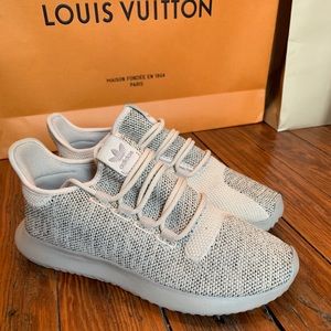 Sand Brown Adidas Tubular Shadow Sneakers